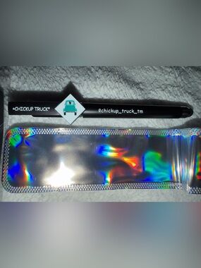 (1) Chickup Truck Gel Phone Pen Stand with Stylus - black ink - NWT 🖤🖊️🛻🐥🖤